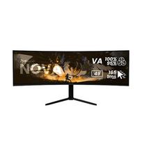 Arozzi | Nova | 49 " | VA | 32:9 | 165 Hz | 4 ms | 5120 x 1440 pixels | 350 cd/m² | HDMI ports quantity 2 | Black | AZ-NO-49TUW165-BK | 850072937007