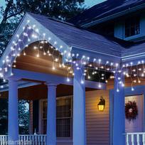 LED girlianda-Varveklis 300 led., 14m. balta