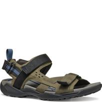 GEOX Basutės vyrams, Žalia, Terreno grip sandals