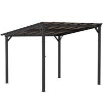 Metalo pergola, 3x3 m, UV50+, atspari vėjui, 1 vnt