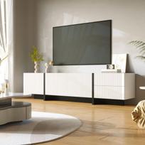 TV spintelė 190cm, 3 durys, 2 stalčiai