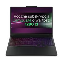 Lenovo Legion Pro 7 16IAX10H Intel Core Ultra 9 275HX nešiojamas kompiuteris 40,6 cm (16") WQXGA 64GB DDR5-SDRAM 1 TB SSD NVIDIA GeForce RTX 5090 Wi-Fi 7 (802.11be) Windows 11 Home Juodas