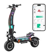 Elektrinis paspirtukas Halo Knight T107 Max 14'', juodas
