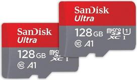Atminties kortelė telefonui SanDisk Ultra 128GB 2pack SDSQUAB-128G-GN6MT