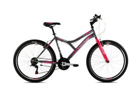 Kalnų dviratis Capriolo Diavolo 600, 26", pilkas/rožinis