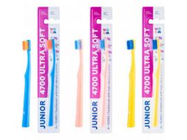 Dantų šepetėlis Woom Junior 4700 Ultra Soft, 1 vnt.
