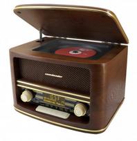 Gramofon Soundmaster GRAMOFON STEREO SOUNDMASTER NR961 DAB+/FM CD/MP3 USB BT, 2X2W, PILOT, AUX-IN | NR961 | 4005425011514