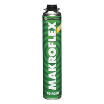 Universalios aukštos kokybės poliuretaninės putos MAKROFLEX 750 ml
