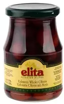 Alyvuogės ELITA Kalamata, su kauliukais, L dydis, 370 g/ 190 g