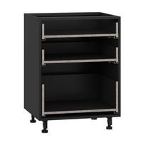 Virtuvinė spintelė VENTO D3S_H-60/82 Juoda