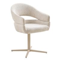 Valgomojo kėdė HOUSE NORDIC Dover Beige Marbled 2 vnt.