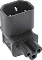 InLine ® Maitinimo šaltinis IEC 60320 C14 / C5, įjungiamas / įjungiamas, 3- pin šalto įrenginio kabelis / nešiojamasis kompiuteris