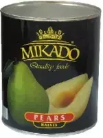 Kriaušių puselės MIKADO, luptos, 820 g / 460 g