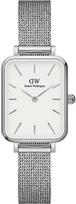 Laikrodis Daniel Wellington Quadro 20X26 Pressed Sterling S Baltas DW00100438