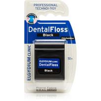 Elgydium Clinic DentalFloss tarpdančių siūlas Black