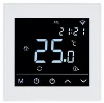 Heat Termostatas HC91 WiFi su grindų jutikliu, baltas
