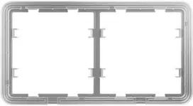 AJAX Frame (2 seats) - Dvojnásobný rámeček - horizontální instalace