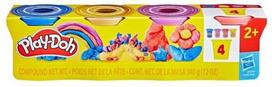 Hasbro PLAY-DOH Blizgaus plastilino rinkinys, 4 vnt.
