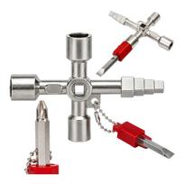 Techninių, elektrinių ir valdymo spintų raktas - kryžminis