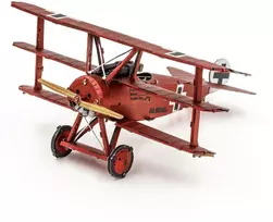 Metal Earth Metalinė 3D dėlionė - The Fokker Dr.I Triplane lėktuvas