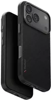 Dėklas UNIQ Keva EDGE Apple iPhone 17 Pro Magclick Charging juodos spalvos