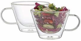 Dvigubo stiklo stiklinių rinkinys Zyle ZY5036DG, skaidri sp., 0.36 l