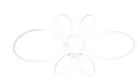 Lubinis šviestuvas Šviestuvas lubų Trio Fly 645619131, 32 W, 4000 °K