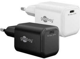 Goobay Szybka kroviklis USB-C™ PD GaN Nano (65 W) balta - Wersja kolorystyczna balta