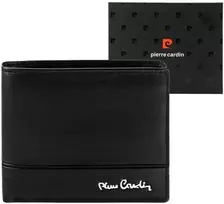 Vyriška odinė piniginė Pierre Cardin YS605 8825 juoda
