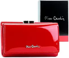 Moteriška piniginė Pierre Cardin 07 SHINY 108 raudona