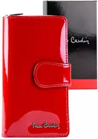 Moteriška piniginė Pierre Cardin 07 SHINY 116 raudona