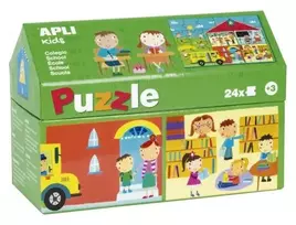 APLI Kids dėlionė „Mokykla“