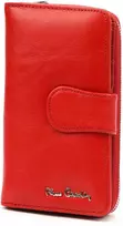 Moteriška odinė piniginė Pierre Cardin 06 ITALY 116 raudona