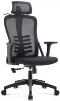 Ergonominė biuro pasukama kėdė JULIET, juoda