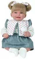 Arias lėlė mergaitė juokiasi 45 cm