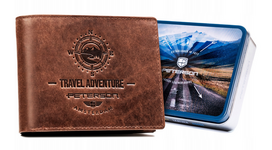 Peterson PTN N992-BE-TRAVEL vyriška odinė piniginė