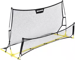 Dvipusis futbolo treniruoklis „Rebounder“ šaudymo į vartus pratyboms 220×120 cm, MOVEPRO