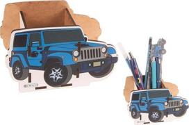 Medinis stalo organizatorius "jeep" surinkimui