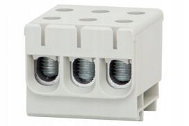 3-takė Zu jungiamoji juosta (3x50mm²) Al/cu, pilka