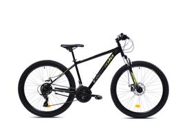 Kalnų dviratis Capriolo Oxygen 21D, 26", juodas/žalias