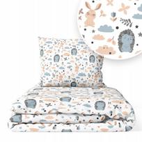 Patalynės užvalkalų komplektas kūdikiams 120x90 MyBaby, 2 dalių