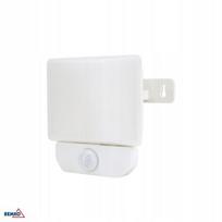 Led šviestuvas 10w 4000k 900lm Ip65 baltas su judesio jutikliu