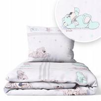Patalynės užvalkalų komplektas kūdikiams 120x90 MyBaby, 2 dalių
