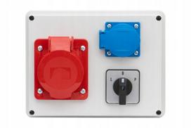 Elektros skirstytuvas R-190 16a 1x230v Ip44