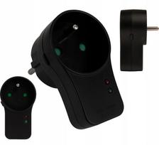 Elgotech R-10f-2 prailgintuvas su apsauga nuo viršįtampio, 16a, 4000w, juodas