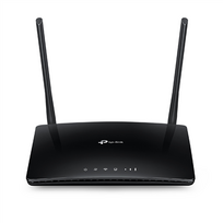 TP-LINK | 4G LTE Router | TL-MR6400 | 802.11n | 300Mbit/s | 10/100Mbit/s | 3 x Ethernet LAN (RJ-45) ports | Mesh Support: No | MU-MIMO: No | 4G | Antenna type: 2x External | No USB |
