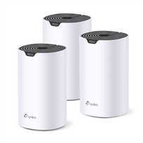 TP-LINK | AC1900 Whole Home Mesh Wi-Fi System | Deco S7 (3-pack) | 802.11ac | 10/100/1000Mbit/s | 1 Ethernet LAN (RJ-45) port | Mesh Support: Yes | MU-MIMO: Yes | No mobile broadband | Antenna type:
