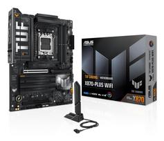 ASUS Motherboard||AMD X870|SAM5|ATX|DDR5 Memory|4 Memory Slots|2xPCI-Express 4.0 16x|1xPCI-Express 5.0 16x|4xM.2|1xHDMI|1xUSB 2.0|7xUSB 3.2|2xUSB-C|1xRJ45|5xAudio Jack|TUFGAMINGX870-PLUSWIFI