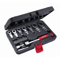 Raktų su terkšle rinkinys Hillen&mohr 6-19mm, 10 bitų