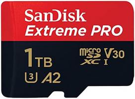 SANDISK SD MicroSD Card 1TB Extreme Pro SDXC incl. Adapter